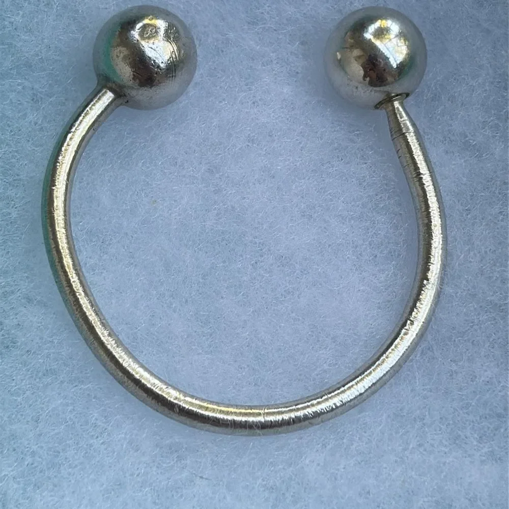 Tiffany Sterling silver key ring